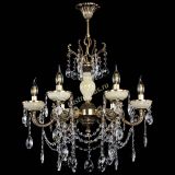 Люстра бронзовая Оникс белый №6/1 баден в Магнитогорске