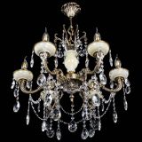 Люстра бронзовая Оникс белый №6/1 баден в Магнитогорске