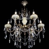 Люстра бронзовая Оникс белый №6/1 баден в Магнитогорске