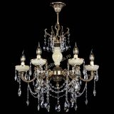 Люстра бронзовая Оникс белый №6/1 лучик в Магнитогорске