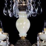 Люстра бронзовая Оникс белый №6/1 лучик в Магнитогорске