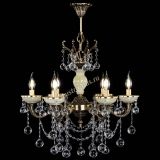 Люстра бронзовая Оникс белый №6/1 шар в Магнитогорске Люстра бронзовая Оникс белый №6/1 шар в Магнитогорске