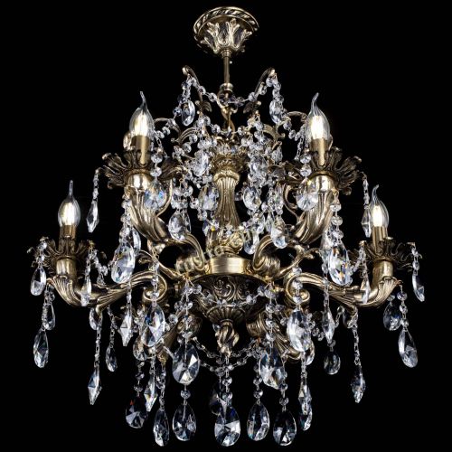 Люстра бронзовая Селена №6/2 лучик в Магнитогорске Гусь Хрустальный