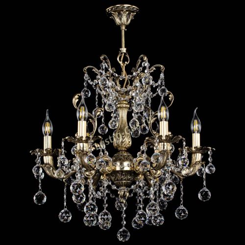 Люстра бронзовая Селена №6/2 шар в Магнитогорске Гусь Хрустальный