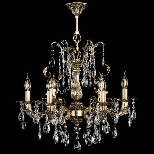 Люстра бронзовая Селена №6 журавлик в Магнитогорске Гусь Хрустальный