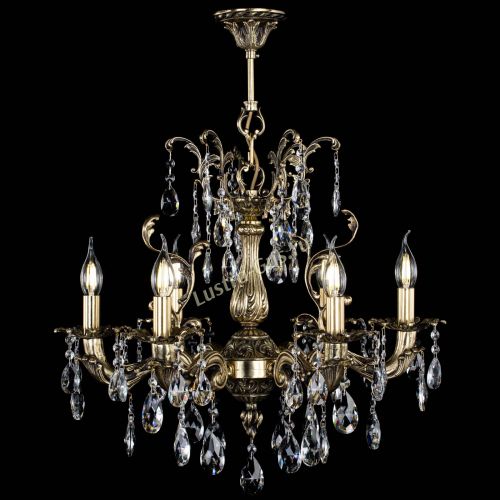 Люстра бронзовая Селена №6 журавлик в Магнитогорске Гусь Хрустальный