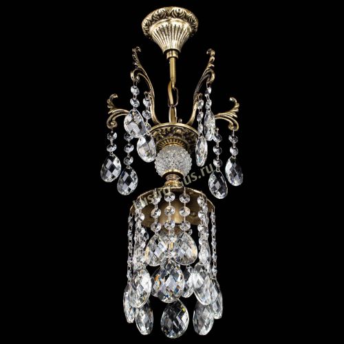 Люстра бронзовая София №1/2 баден в Магнитогорске Гусь Хрустальный