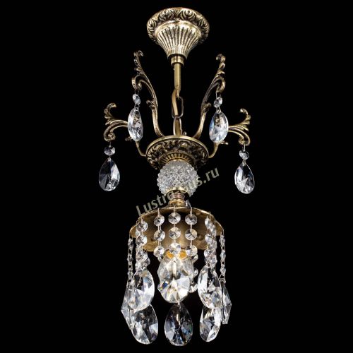 Люстра бронзовая София №1/1 лучик в Магнитогорске Гусь Хрустальный