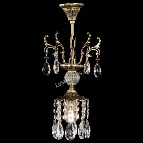 Люстра бронзовая София №1/1 журавлик в Магнитогорске Гусь Хрустальный