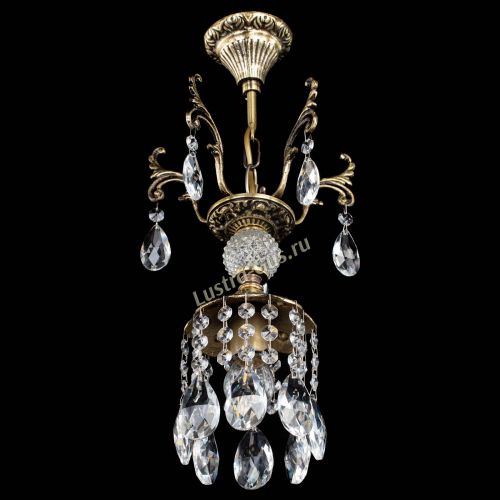 Люстра бронзовая София №1/1 журавлик в Магнитогорске Гусь Хрустальный