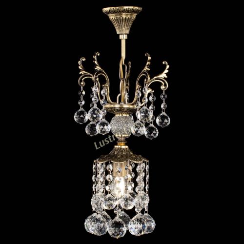 Люстра бронзовая София №1/2 шар в Магнитогорске Гусь Хрустальный