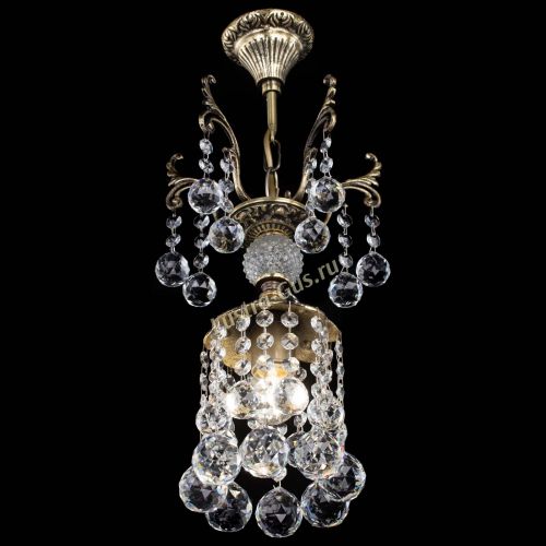 Люстра бронзовая София №1/2 шар в Магнитогорске Гусь Хрустальный