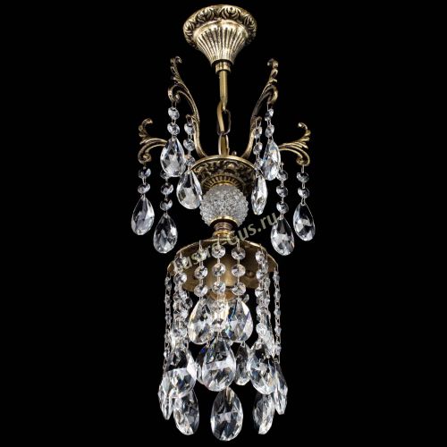 Люстра бронзовая София №1/2 журавлик в Магнитогорске Гусь Хрустальный