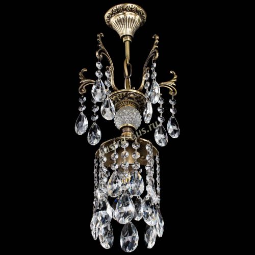 Люстра бронзовая София №1/2 журавлик в Магнитогорске Гусь Хрустальный