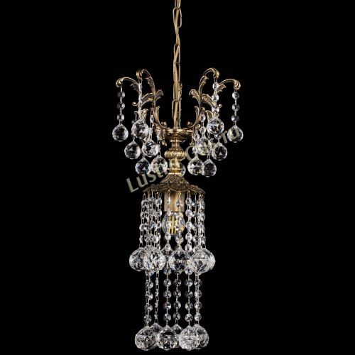 Люстра бронзовая София №3 шар в Магнитогорске Гусь Хрустальный