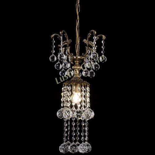 Люстра бронзовая София №3 шар в Магнитогорске Гусь Хрустальный