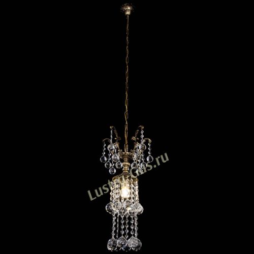 Люстра бронзовая София №3 шар в Магнитогорске Гусь Хрустальный