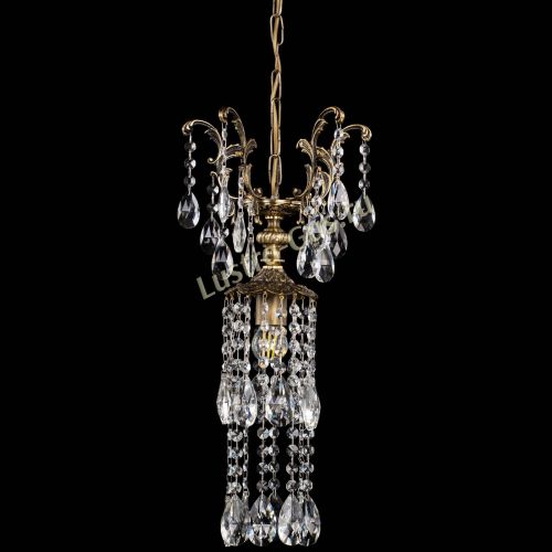 Люстра бронзовая София №3 журавлик в Магнитогорске Гусь Хрустальный