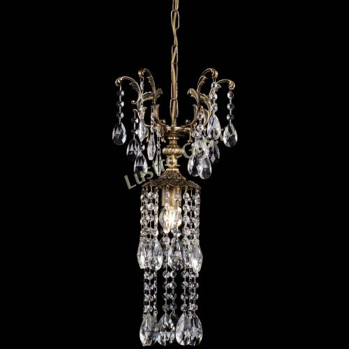 Люстра бронзовая София №3 журавлик в Магнитогорске Гусь Хрустальный