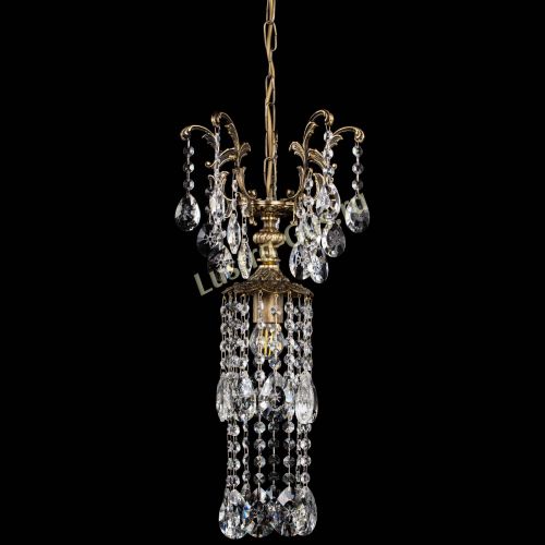 Люстра бронзовая София №3 звездочка в Магнитогорске Гусь Хрустальный