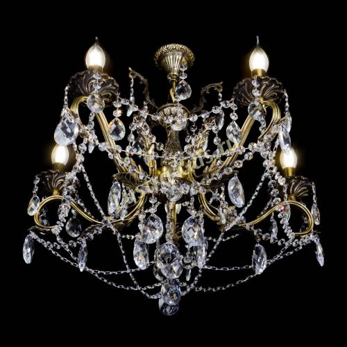 Бронзовая люстра Валери №5 баден в Магнитогорске Гусь Хрустальный