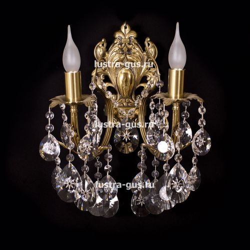 Бра Бэлла №2 латунь в Магнитогорске Гусь Хрустальный