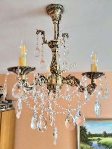 Люстра бронзовая Мелания №3 в Магнитогорске отзыв и фото покупателя