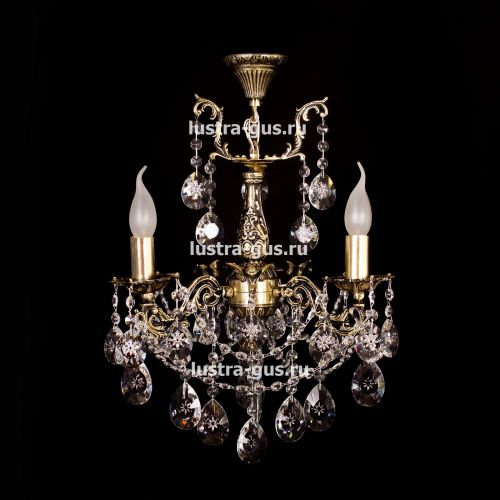 Люстра бронзовая Мелания №3 в Магнитогорске Гусь Хрустальный