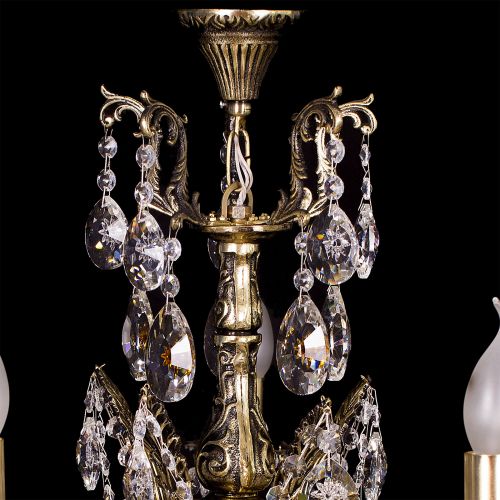 Люстра бронзовая Мелания №5 в Магнитогорске Гусь Хрустальный