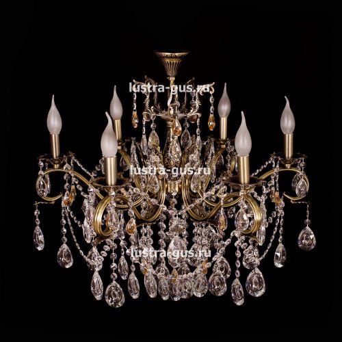 Люстра бронзовая Мелания №6/2 в Магнитогорске Гусь Хрустальный