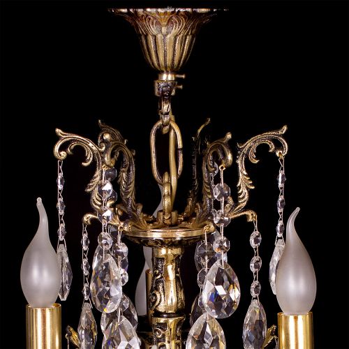 Люстра бронзовая Мелания №9 в Магнитогорске Гусь Хрустальный