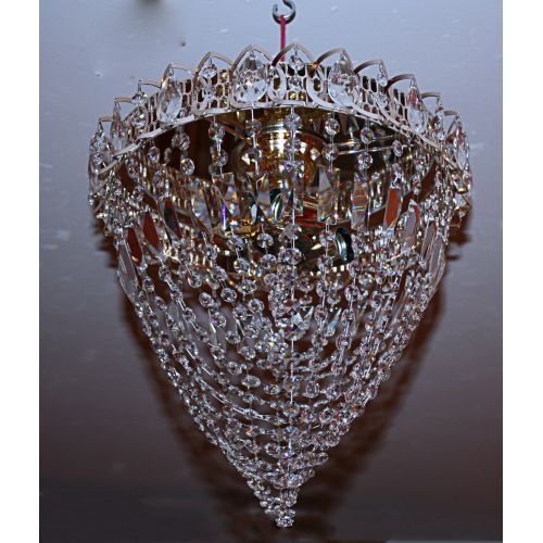 Люстра Катерина зеркальная Водоворот в Магнитогорске Гусь Хрустальный