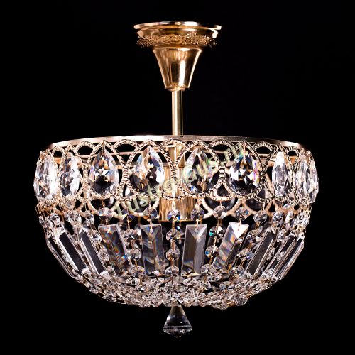 Люстра Капель №30 в Магнитогорске Гусь Хрустальный