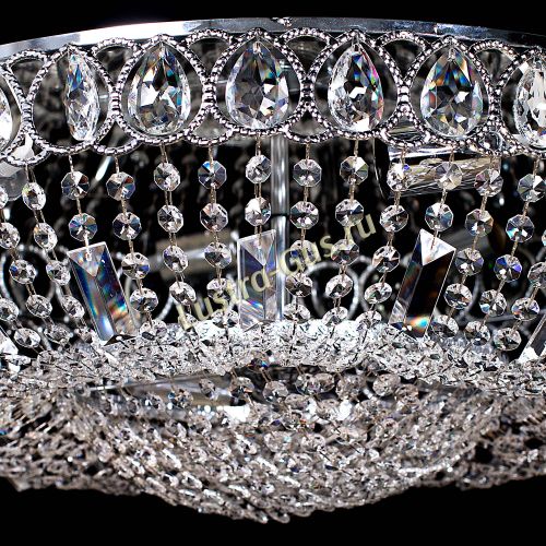 Люстра Капель №57 - 700 мм в Магнитогорске Гусь Хрустальный