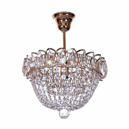 Люстра Катерина Купол подвесная в Магнитогорске Гусь Хрустальный