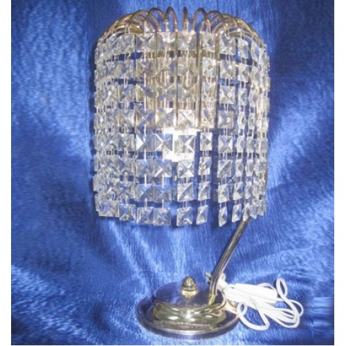Лампа Настольная Каскад Кубик в Магнитогорске Гусь Хрустальный