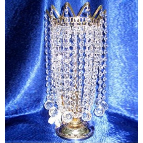 Лампа настольная Элитный Шар купол 30 в Магнитогорске Гусь Хрустальный