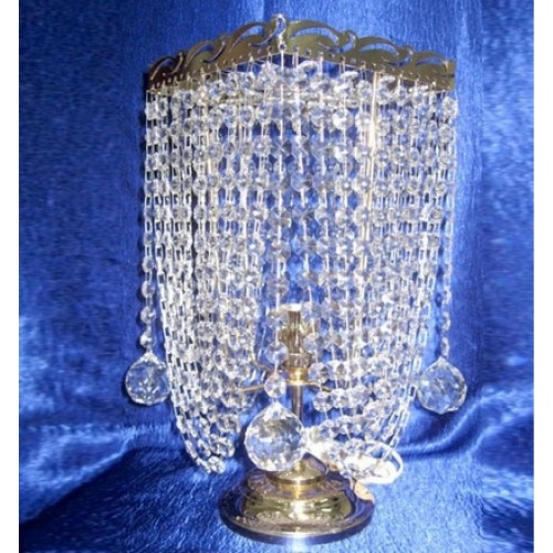 Лампа настольная Престиж Лепестки в Магнитогорске Гусь Хрустальный