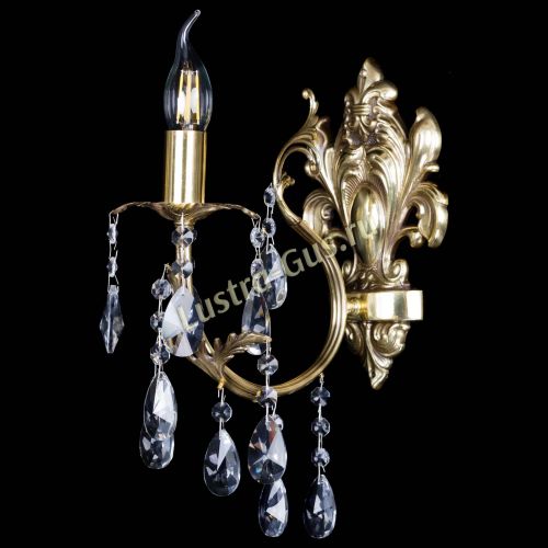 Бра Бэлла №1 латунь Лучик в Магнитогорске Гусь Хрустальный