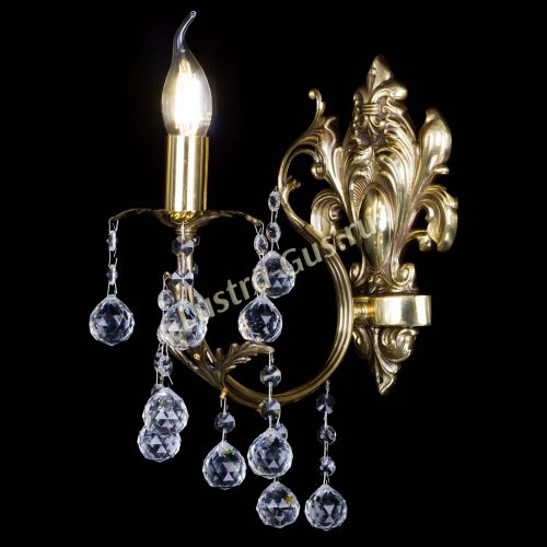 Бра Бэлла №1 латунь Шар в Магнитогорске Гусь Хрустальный