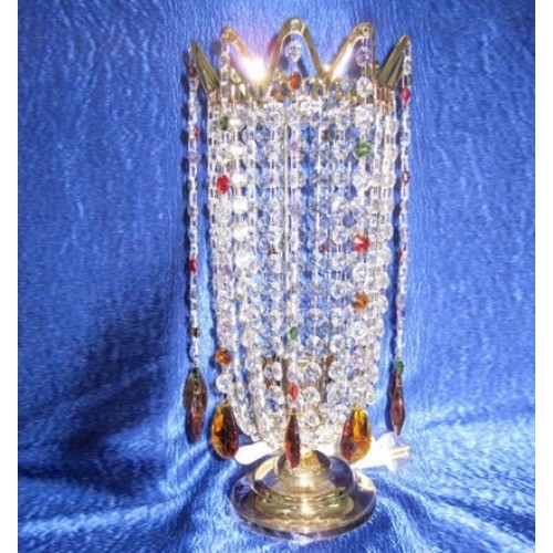 Лампа настольная Элит Меланж журавль в Магнитогорске Гусь Хрустальный