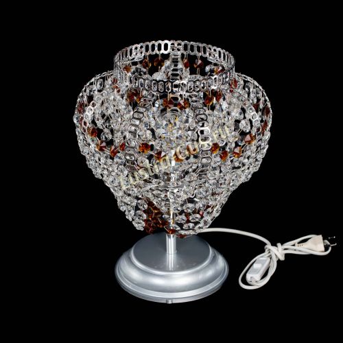 Настольная лампа Альфа №1 чайная в Магнитогорске Гусь Хрустальный