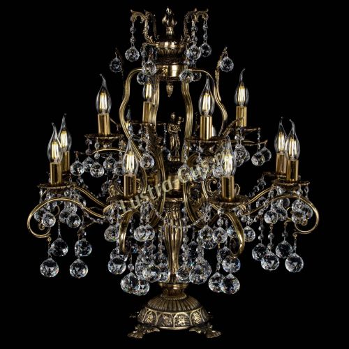 Настольная лампа Алфея №12 Шар в Магнитогорске Гусь Хрустальный