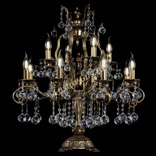 Настольная лампа Алфея №12 Шар в Магнитогорске Гусь Хрустальный