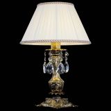 Бронзовая настольная лампа Антик №1 Баден с абажуром в Магнитогорске Бронзовая настольная лампа Антик №1 Баден с абажуром в Магнитогорске