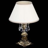 Бронзовая настольная лампа Антик №1 Баден с абажуром в Магнитогорске Бронзовая настольная лампа Антик №1 Баден с абажуром в Магнитогорске