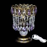 Настольная лампа Астра №1 под бронзу Фиолетовая в Магнитогорске Настольная лампа Астра №1 под бронзу Фиолетовая в Магнитогорске