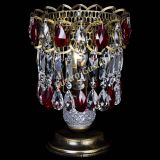 Настольная лампа Астра №1 под бронзу Красная в Магнитогорске Настольная лампа Астра №1 под бронзу Красная в Магнитогорске