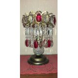 Настольная лампа Астра №1 под бронзу Красная в Магнитогорске Настольная лампа Астра №1 под бронзу Красная в Магнитогорске