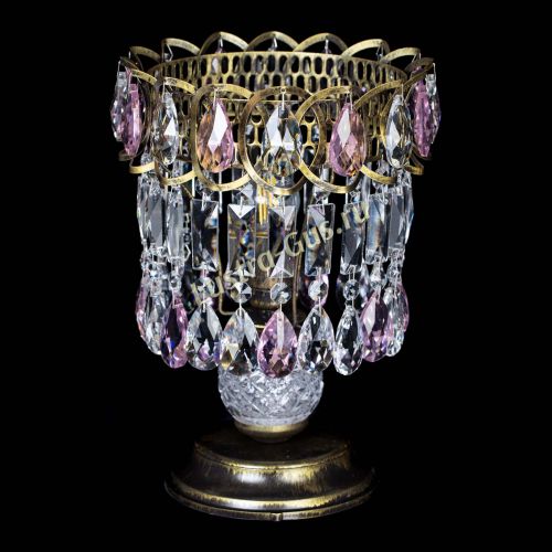 Настольная лампа Астра №1 под бронзу Розовая в Магнитогорске Настольная лампа Астра №1 под бронзу Розовая в Магнитогорске